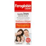 Vitabiotics Feroglobin Liquid with Iron, Vitamin B & B12 Supplement 200Ml